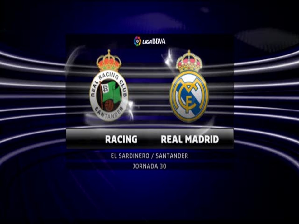 RACING 0 - REAL MADRID 2