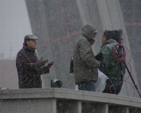 Madrid se tiñe de blanco
