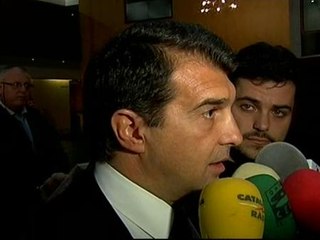 Laporta: "Creo en las palabras de Guardiola"
