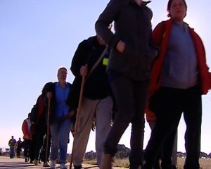 Vecinos de Yebra se manifiestan contra ATC