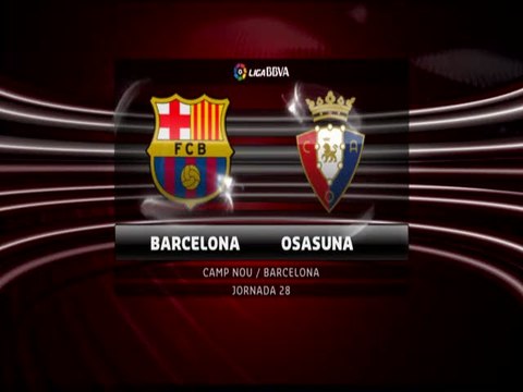 BARCELONA 2-0 OSASUNA