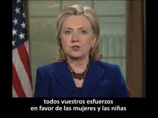 Mensaje de Hillary Clinton para &#039;Mujeres por un mundo mejor&#039;