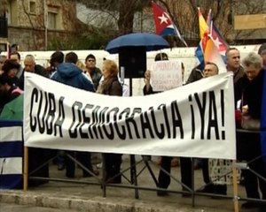 Concentración por la muerte de Zapata