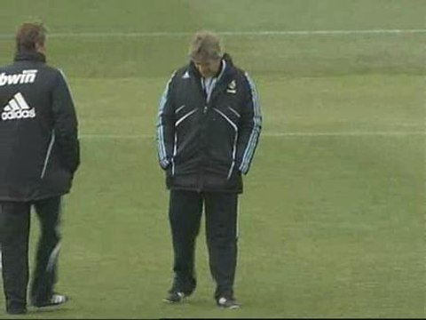 Caras largas en el entrenamiento del Real Madrid