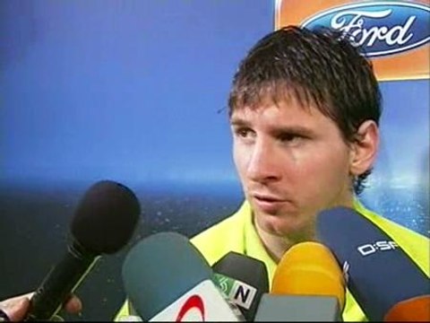 Messi: Tenemos que jugar mucho mejor para pasar