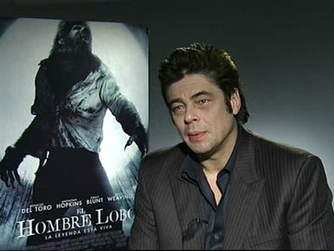 Benicio del Toro, el nuevo 'Hombre lobo'
