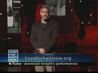 Hollywood, volcado con Haití