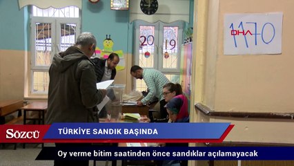 Türkiye sandık başında