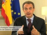 Zapatero presenta la Presidencia española