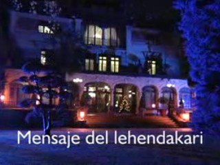 Mensaje de fin de año del Lehendakari