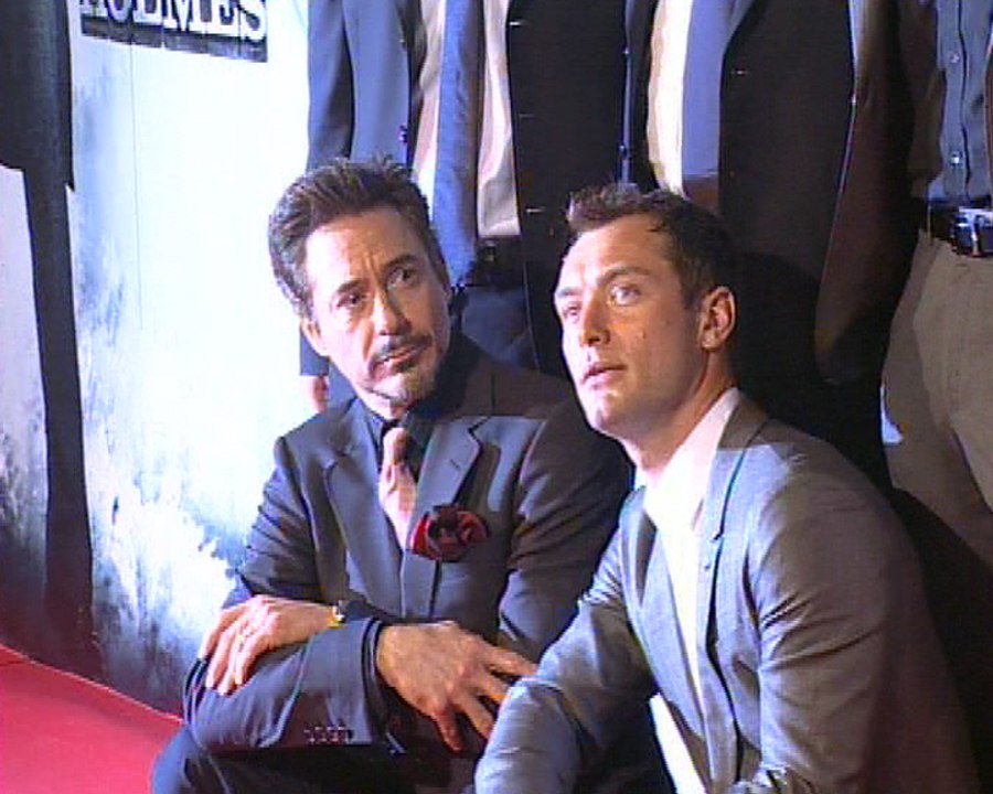 Famosos en el estreno de Sherlock Holmes