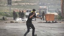 مواجهات بين فلسطينيين والجيش الإسرائيلي في 