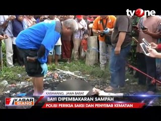 Penemuan Jasad Bayi di Pembakaran Sampah