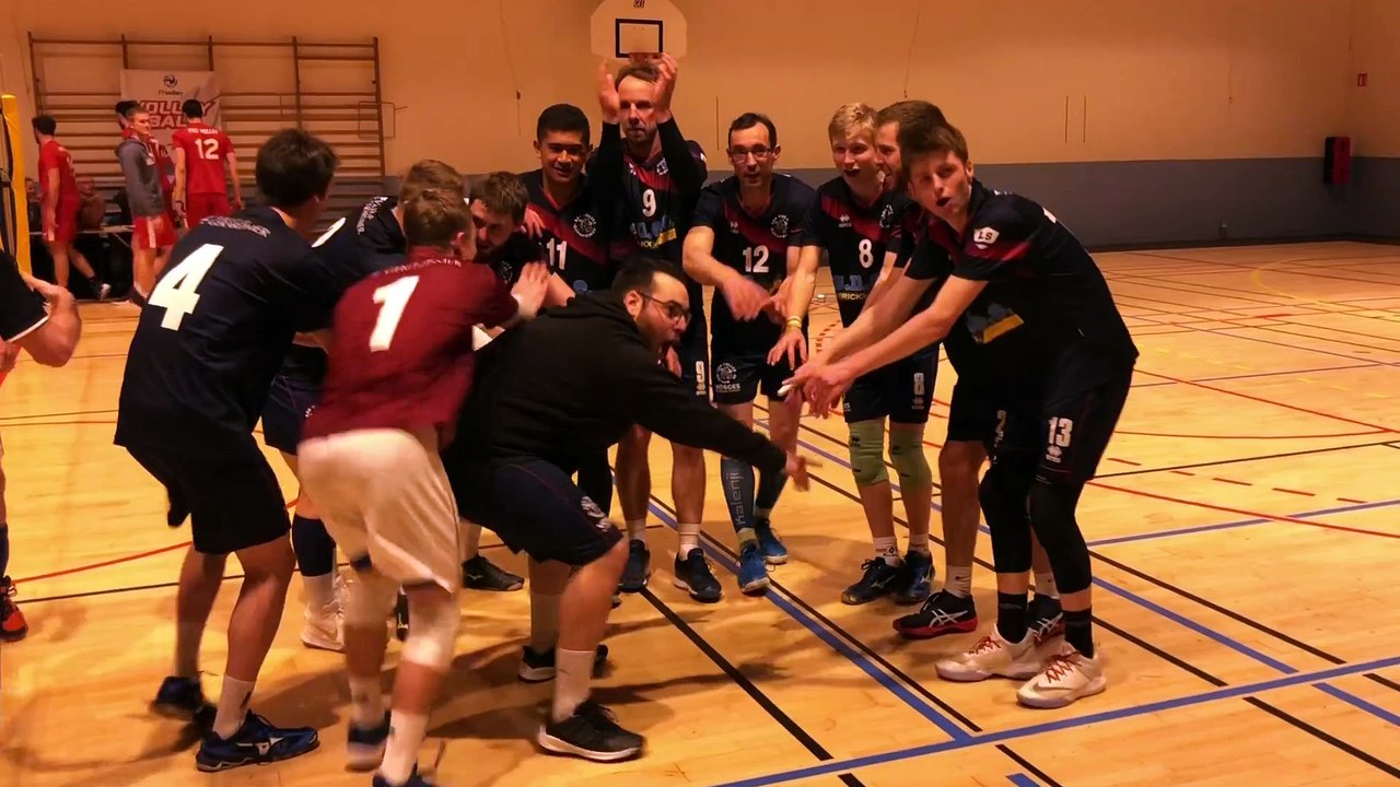Volley-ball : la joie des volleyeurs de Gérardmer après leur qualification en demi-finale de la Coupe de France