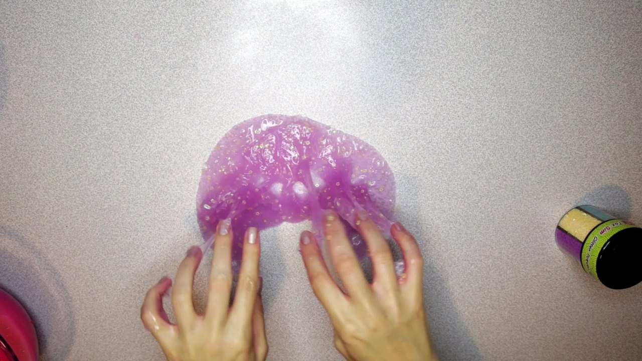 Yıldızlı Pembe Kristal Slime ile oyun zamanı - DIY - ASMR #007