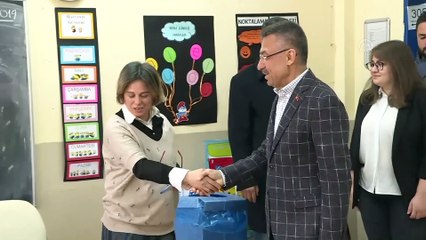Cumhurbaşkanı Yardımcısı Oktay oyunu kullandı - ANKARA