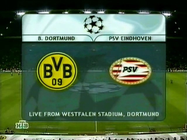 Borussia Dortmund v. PSV Eindhoven 22.10.2002 Champions League 2002/2003 highlights
