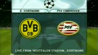 Borussia Dortmund v. PSV Eindhoven 22.10.2002 Champions League 2002/2003 highlights
