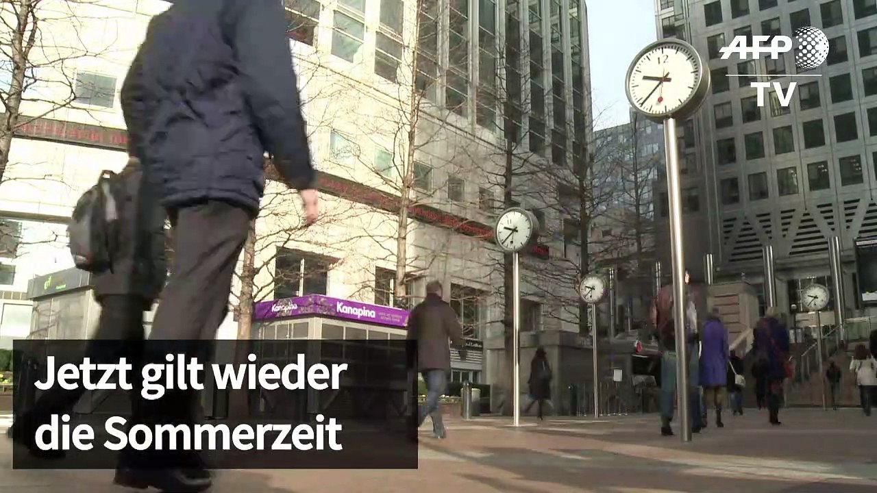 Die Sommerzeit gilt wieder - bald Ende der Zeitumstellungen?