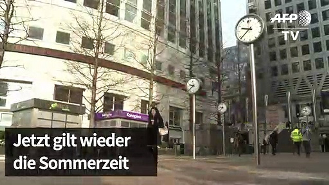 Die Sommerzeit gilt wieder - bald Ende der Zeitumstellungen?