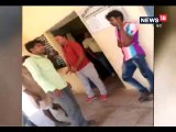 छात्रा से छेड़छाड़ करने वाले शिक्षक की परिजनों ने की जमकर धुनाई- The beating of the teacher who tampered with school girl