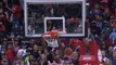 Chris Paul goes around the back for Capela dunk