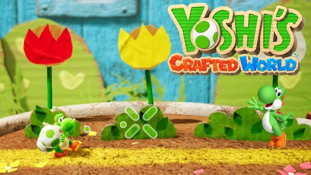 Yoshi's Crafted World #4 — Origami Gardens {Switch} Walkthrought part 4