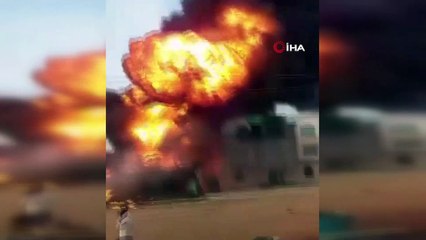 - Somali'de Akaryakıt İstasyonunda Yangın- Şehirde İtfaiye Aracı Yok