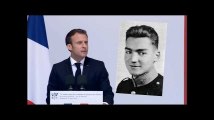 L'hommage d'Emmanuel Macron au résistant Tom Morel sur le plateau des Glières