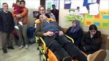 Kalp hastası vatandaş oyunu sağlık ekiplerinin desteğiyle kullandı - İSTANBUL