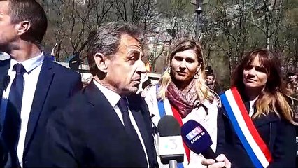 Au plateau des Glières, Nicolas Sarkozy : "J'aime être ici"
