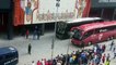 Sevilla-Valencia: Llegada del Valencia al Ramón Sánchez Pizjuán