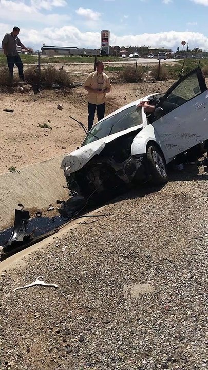 Intense Accident on the Interstate