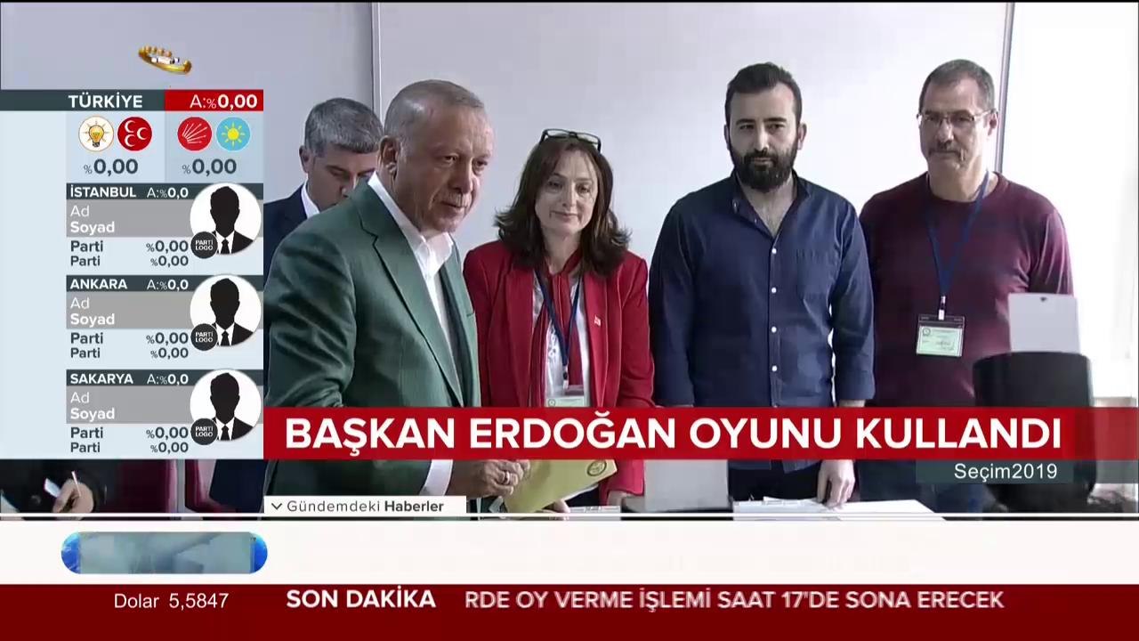 Erdoğan'a sevgi seli