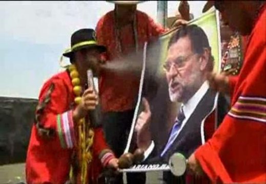 Los chamanes de Perú despiden el año con su ritual y sus predicciones