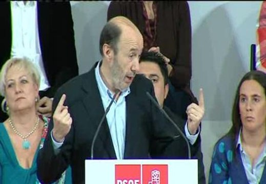 Rubalcaba: Cambio y Unidad, estas dos palabras resumen mi proyecto político para el partido