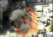 Más de 300 viviendas destruidas tras el incendio en una favela