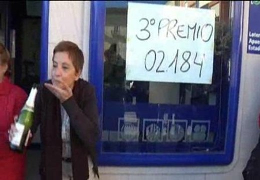 El 02184, un tercer premio muy repartido