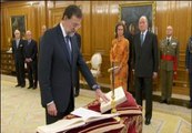 Rajoy jura su cargo ante el rey