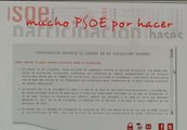 Dirigentes socialistas firman un documento para promover un nuevo proyecto en el PSOE