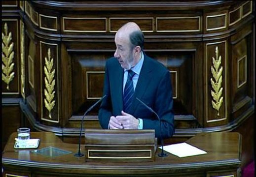 Rubalcaba anuncia que el PSOE votará no a la investidura de Rajoy