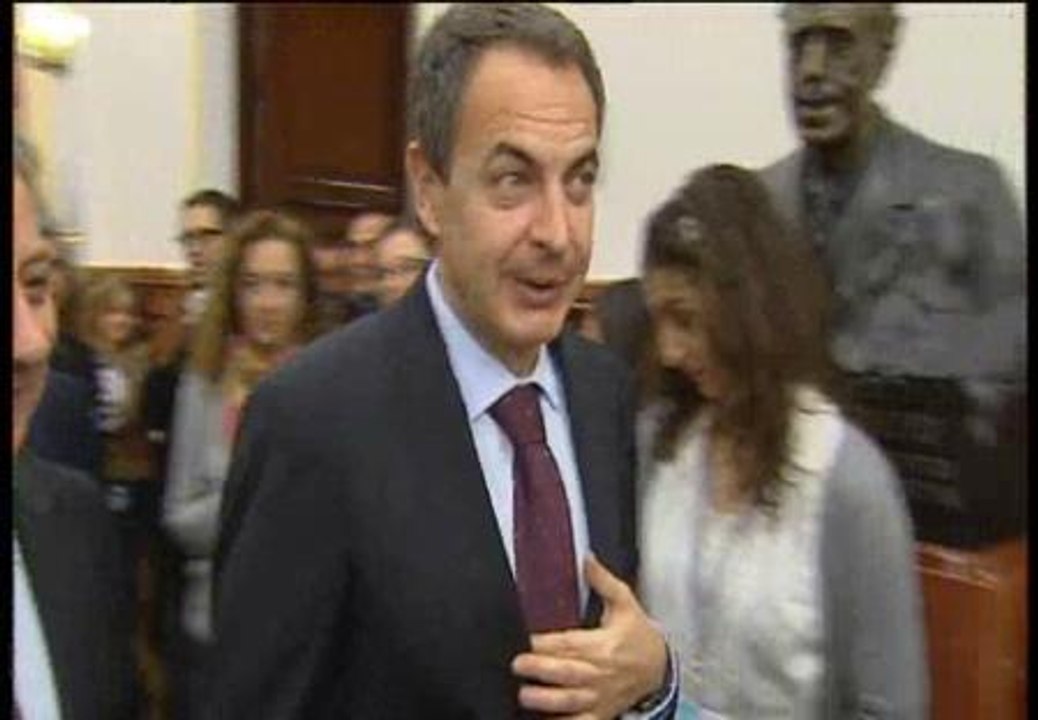 Zapatero se despide del Congreso