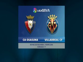 OSASUNA 2 - VILLARREAL 1