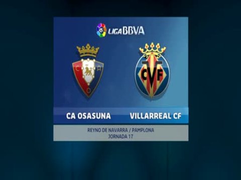 OSASUNA 2 - VILLARREAL 1