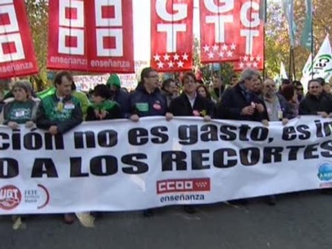 Sindicatos de enseñanza exigen la negociación