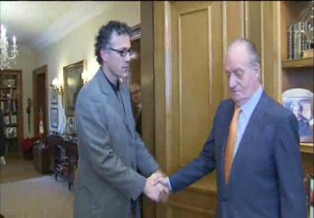El rey recibe al portavoz de Amaiur en La Zarzuela