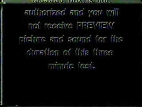 WCLQ Ch. 61 Cleveland - signs off and goes to Preview -1982