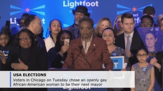 Chicago elects 1st African-American, openly gay woman for mayor in landslide