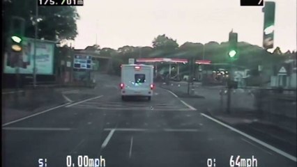 Man jailed after 40 mile caravan chase across Staffordshire