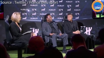 Rencontre exceptionnelle entre le roi Pelé et son héritier désigné Kylian Mbappé !